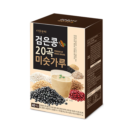 다농원 검은콩 20곡 미숫가루 40T