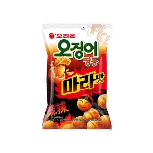 오리온 오징어땅콩 마라맛