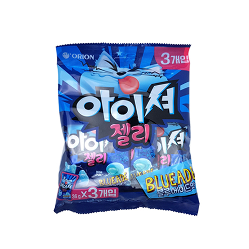 오리온 아이셔젤리 블루레이드맛 3개입
