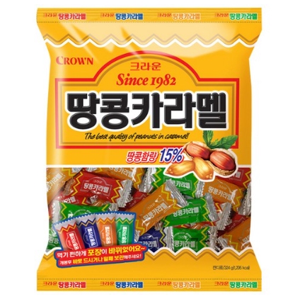 5400 크라운 땅콩카라멜(大)+대박가!!!