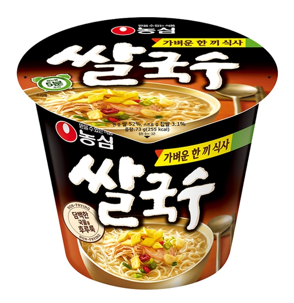 농심 쌀국수 컵라면 73g