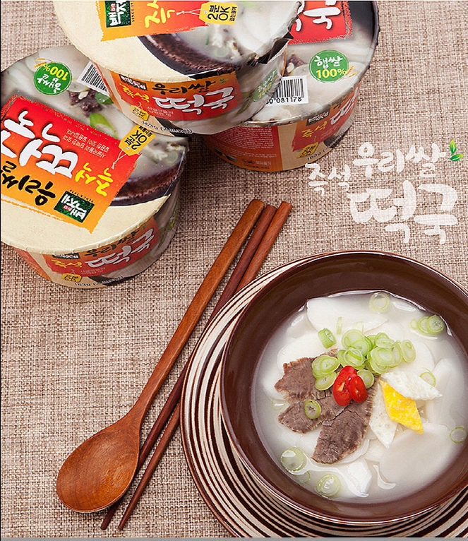 백제 우리쌀 즉석떡국 163g*6개입