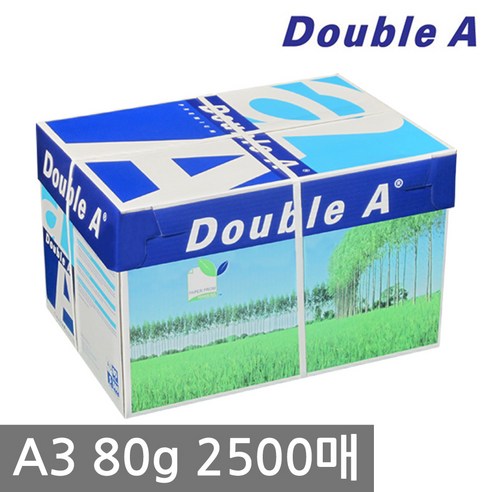 ◆A3 더블에이 복사용지 A3 BOX (80g*2500매)