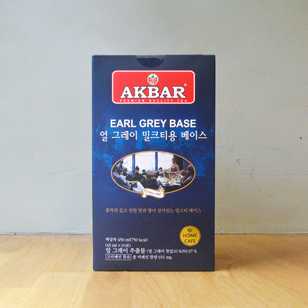 AKBAR 얼그레이 밀크티용베이스 45ml * 10파우치