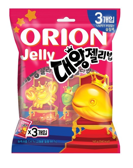 오리온 젤리 대왕젤리밥 3개입