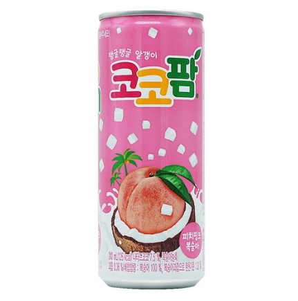 해태 코코팜 피치핑크 240ml캔 