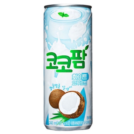 해태 코코팜 화이트요구르트 240ml캔 
