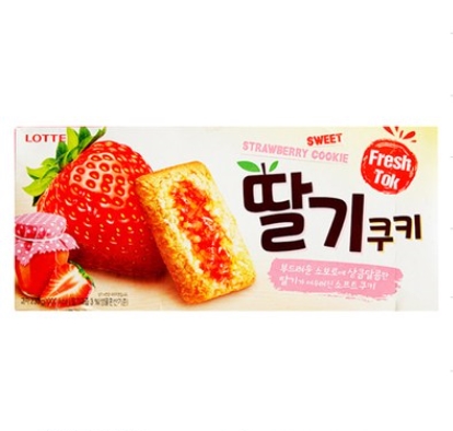 4000 롯데 딸기쿠키 230g