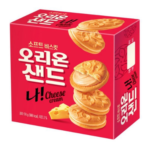 오리온 샌드 나! Cheese 174g
