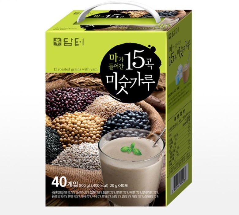 담터 마가 들어간 15곡 미숫가루 40T 