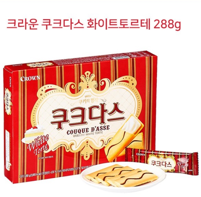 5500 크라운 쿠크다스 화이트토르테 289g