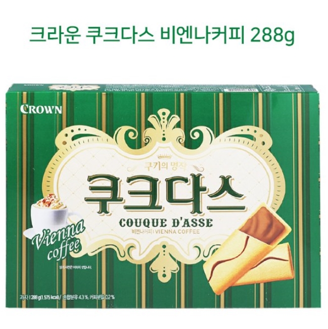크라운 쿠크다스 커피 289g