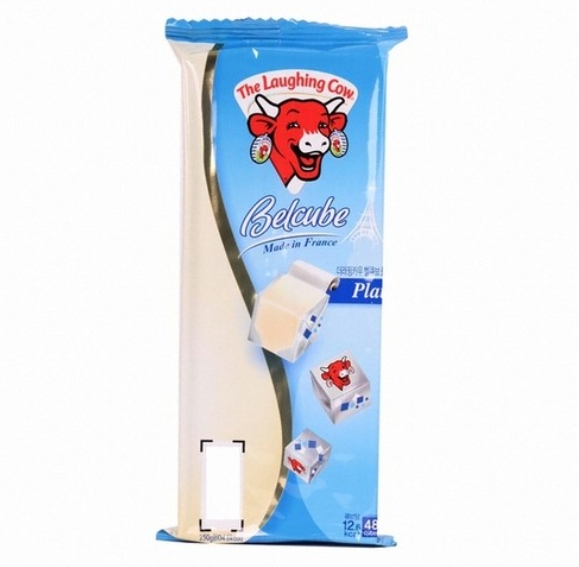◈래핑카우 벨큐브 플레인 48큐브 치즈 250g 