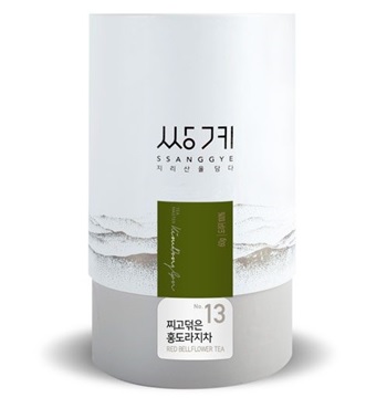 쌍계 지관 찌고덖은 홍도라지차 60g(티마스터)