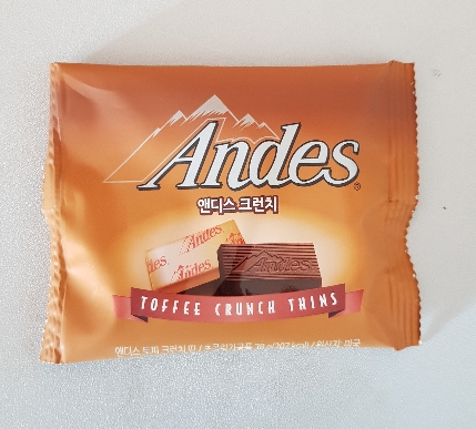 ♠앤디스 크런치 초콜릿 38g x 8입