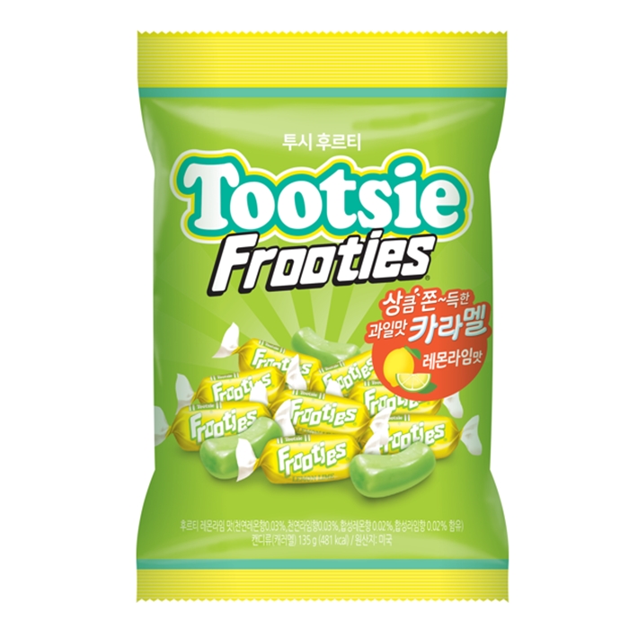♠투시롤 후르티 레몬라임 카라멜 45입 135g