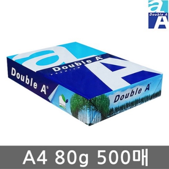 더블에이 Double A 복사용지 A4 80g*500매*1권
