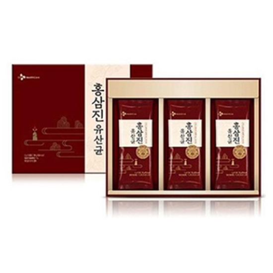 CJ 홍삼진 유산균 60포 선물세트