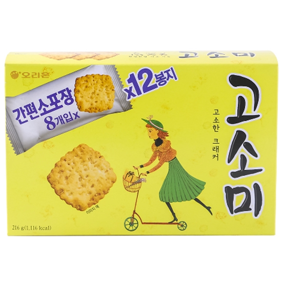 오리온 고소미 스낵 216g