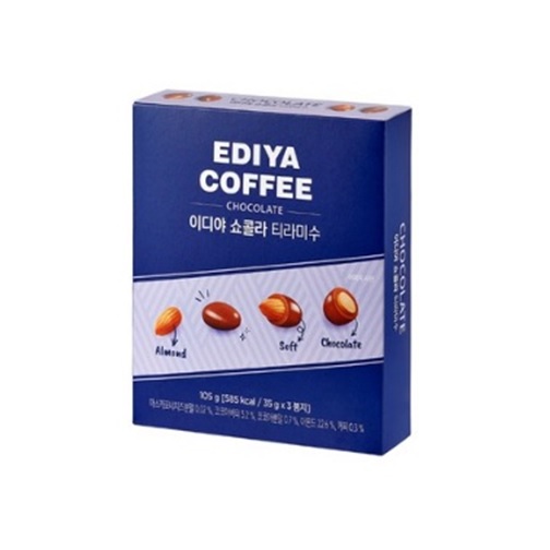 ★신상품★이디야 쇼콜라 티라미수 초콜렛 105g(35g*3봉지)