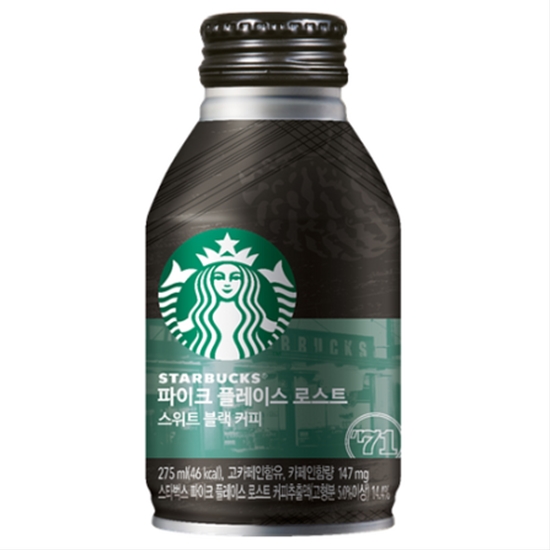 스타벅스 파이크 플레이스 스위트 블랙커피 275ml