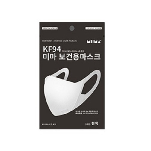 ★KF94 미마 보건용마스크 5매(낱개포장)