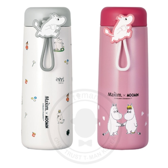 ★맥심 화이트골드 커피믹스 150T + 무민꼬마뱃지 텀블러 증정