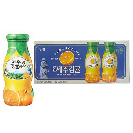 (델몬트) 과일음료 제주감귤 180ml x 12병