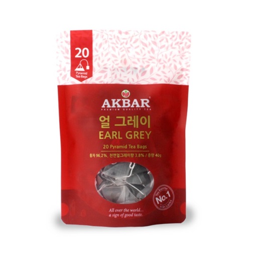 AKBAR 아크바 얼그레이 삼각티백 20T