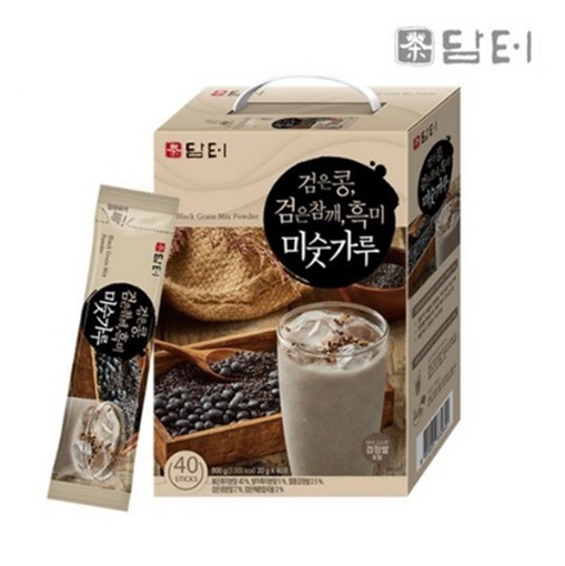 담터 검은콩,검은참깨,흑미 미숫가루 40T