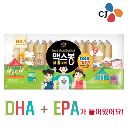 ★신상품★ CJ 맥스봉 미니 600g (20g x 30개입)