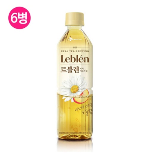 inno.N 이노엔 르블렌 피치 캐모마일 500ml x 6개 