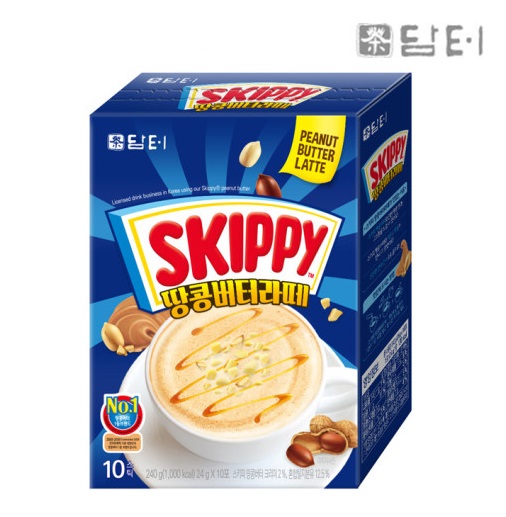 (30%할인) 담터 스키피 땅콩버터라떼 10T