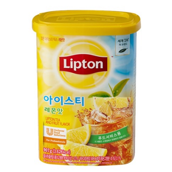 립톤 아이스티 레몬맛 907g(통)