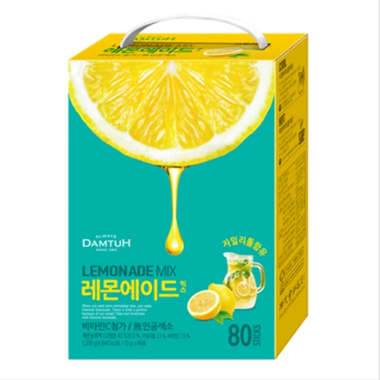 담터 아이스티 레몬에이드 80T