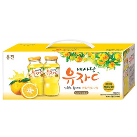웅진 내사랑 유자C 180mlx12병