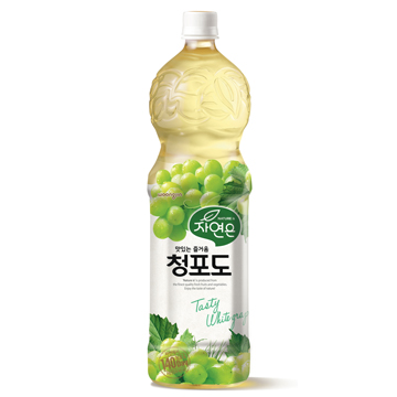 웅진 자연은 청포도 1.5L