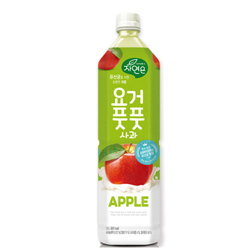 웅진 자연은 요거풋풋 사과 1.5L