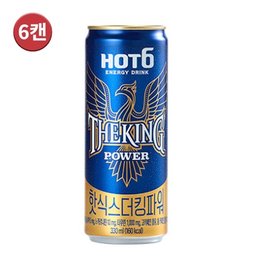 핫식스 더킹 파워 355ml x 6캔