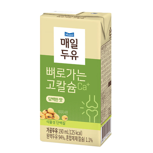 매일 두유 뼈로가는 고칼슘 담백한 맛190mlx16팩