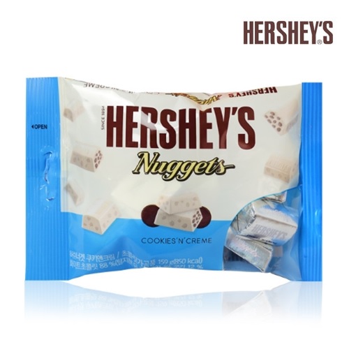 6300 롯데 허쉬너겟 쿠키앤크림 159g 