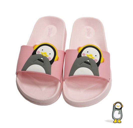 펭러♥펭수러블리 슬리퍼 핑크