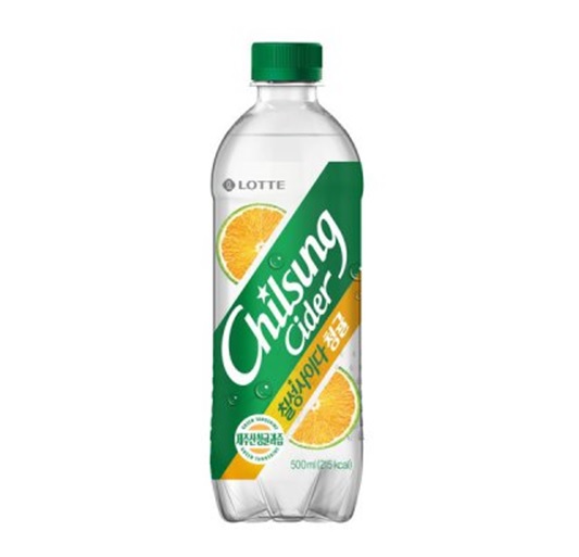 ★신상품★ 롯데칠성 칠성사이다 청귤 500ml