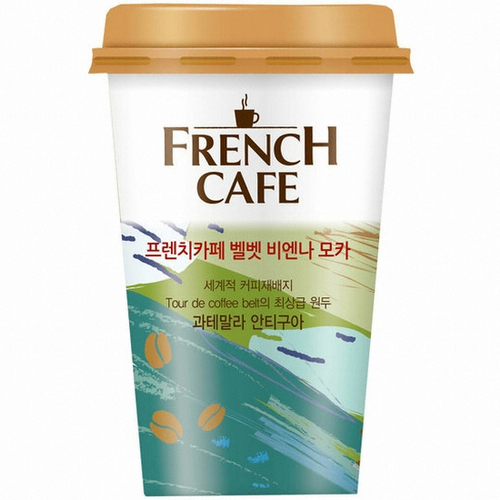 남양 프렌치카페 벨벳비엔나모카 컵커피 200ml x 10컵