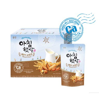 웅진 아침햇살 아몬드 땅콩 190ml x 10파우치