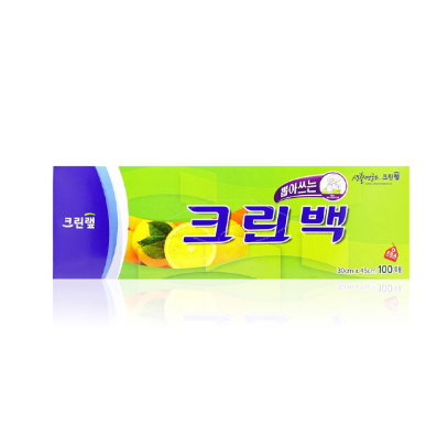크린랩 뽑아쓰는 크린백 중 25x35cm 100매