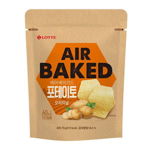 ★신상품★롯데 에어 베이크드 포테이토 70g