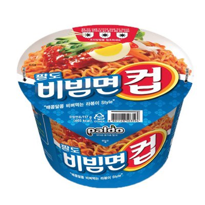 팔도 비빔면 컵라면 (낱개)
