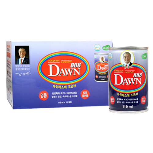 [박스]여명808 숙취해소음료 119ml x 15개