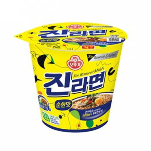 오뚜기 진라면 순한맛 컵라면 小 (낱개)